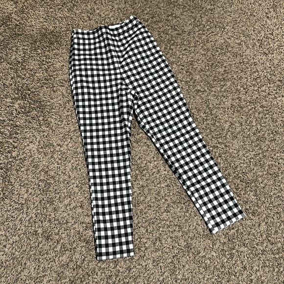 Lovers + Friends Pants - Lovers + Friends High Waisted Plaid Skinny Pants